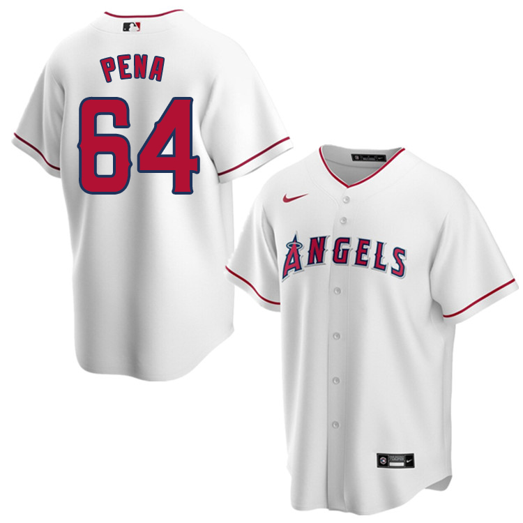 Nike Men #64 Felix Pena Los Angeles Angels Baseball Jerseys Sale-White